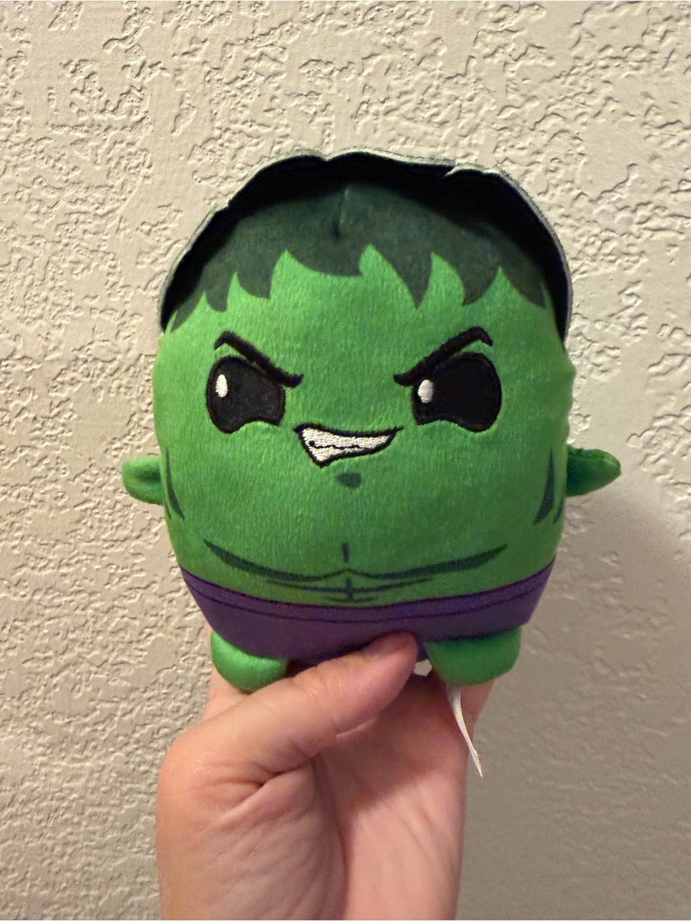 Disney 100th Marvel Cuutopia Hulk Squishy Stuffed Character Plush Toy